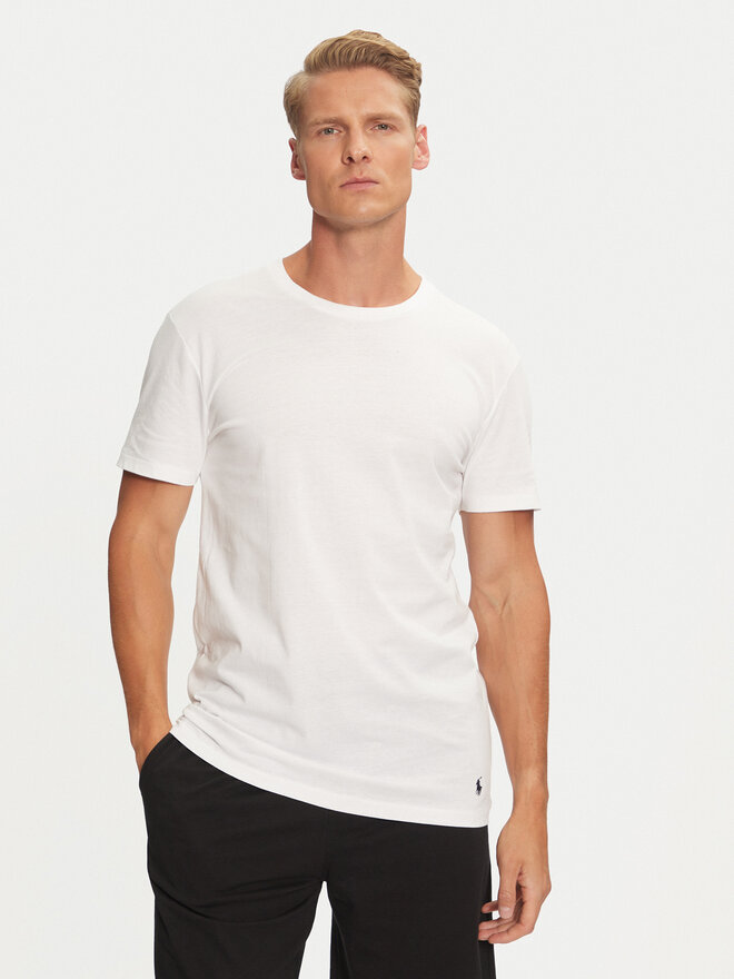 Polo Ralph Lauren Polo Ralph Lauren Комплект футболок Classic Crew 714830304003 Білий Regular Fit