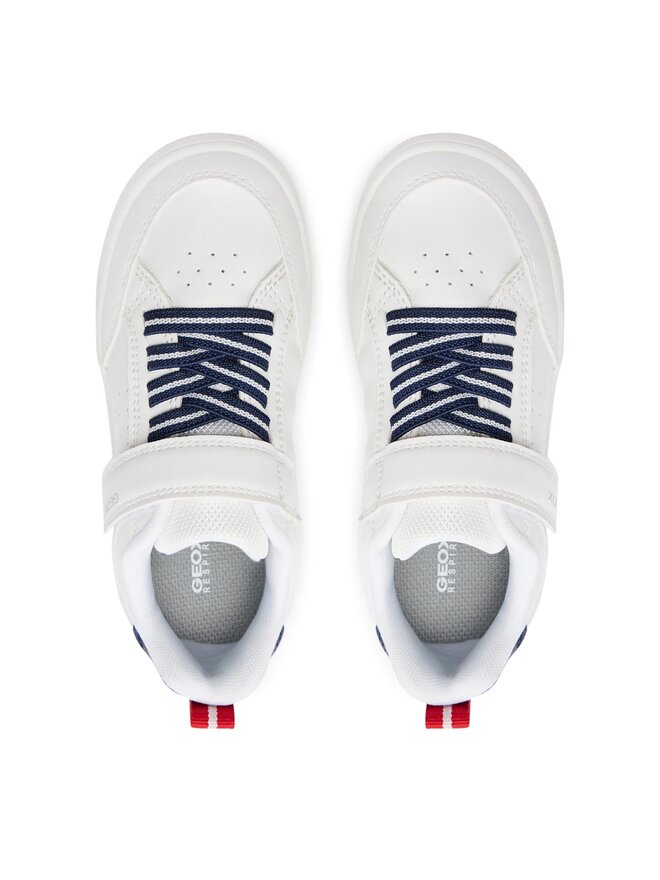 Geox Sneakersy Geox J Washiba Boy J45LQA 05411 C0899 S Biały