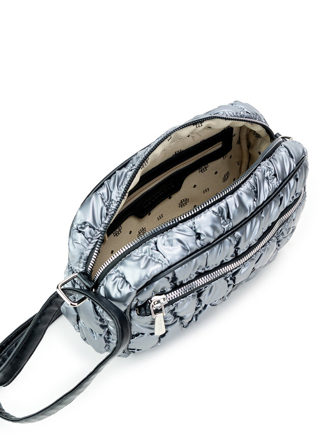 Monnari Ročna torba Monnari TORIMP0-24J-BAG4830-K022D000-R00 Srebrna