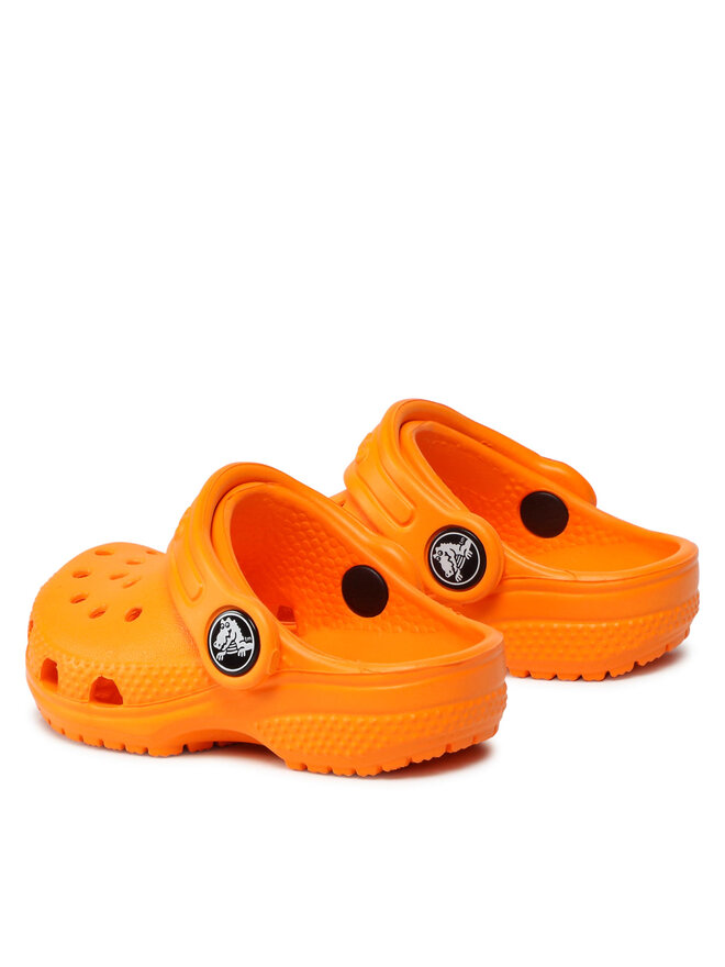 Crocs Klapki Crocs Classic Clog T 206990 Pomarańczowy