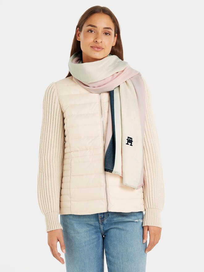 Tommy Hilfiger Schal Tommy Hilfiger Th Iconic Scarf AW0AW15094 Rosa