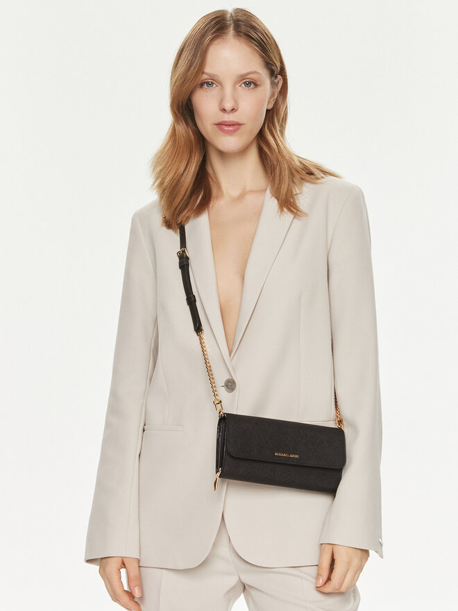 MICHAEL Michael Kors Kabelka MICHAEL Michael Kors Jet Set 32S4GJ6C9L Černá