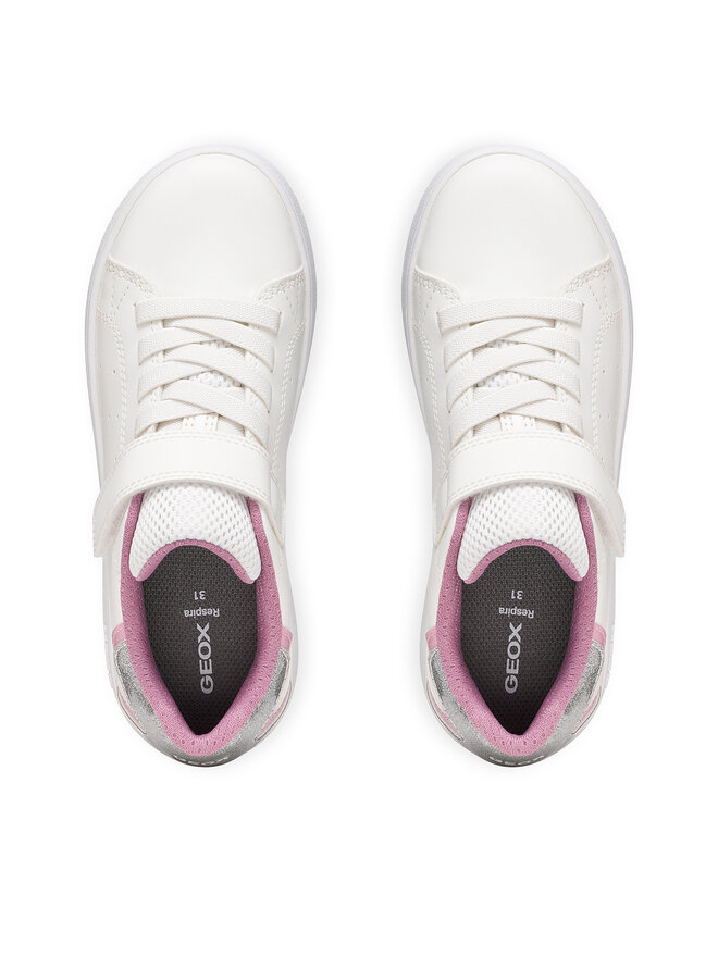 Geox Sneakers Geox J Eclyper Girl J36LRA 0BCKC C1Z8Z M Weiß