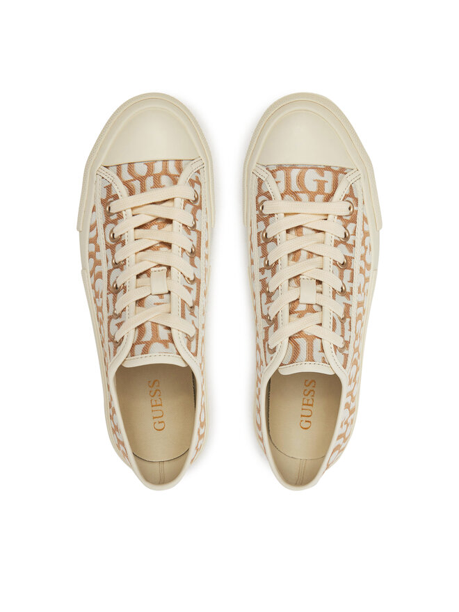 Guess Кеди Guess FLPCAR FAL12 Бежевий