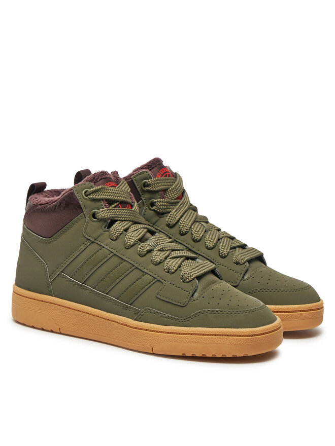 adidas Αθλητικά adidas Rapid Court Mid Winterized JR2813 Πράσινο