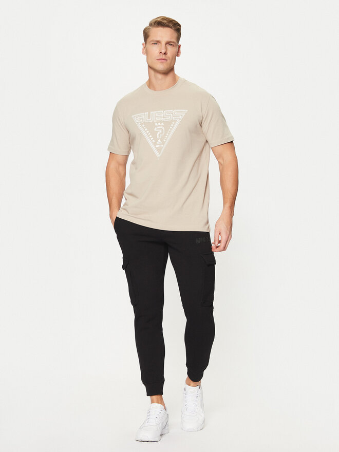 Guess Guess Camiseta Z5RI12 J1314 Beis Regular Fit