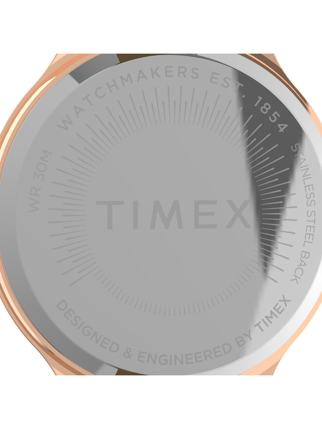 Timex Zegarek Timex Peyton TW2V23700 Różowy