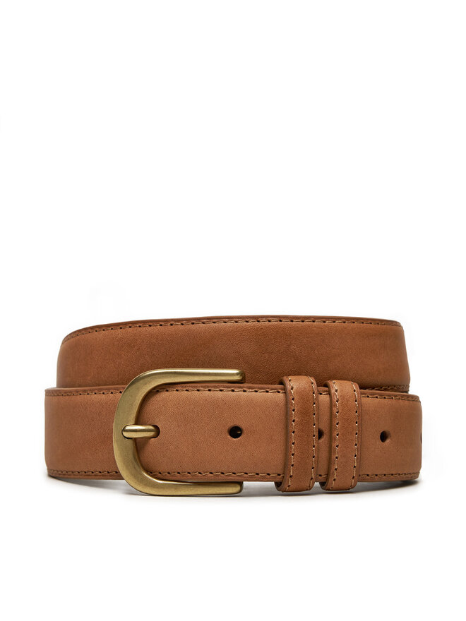 Wrangler Pasek Męski Wrangler Bombato 112358067 Brązowy