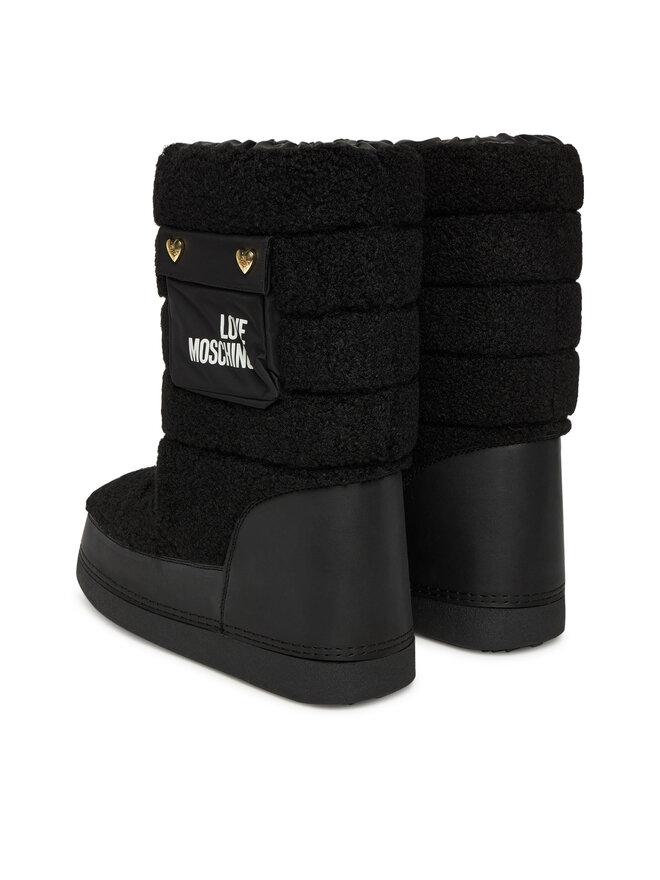 LOVE MOSCHINO Čizme za snijeg LOVE MOSCHINO JA24452G0NISM00A Crna