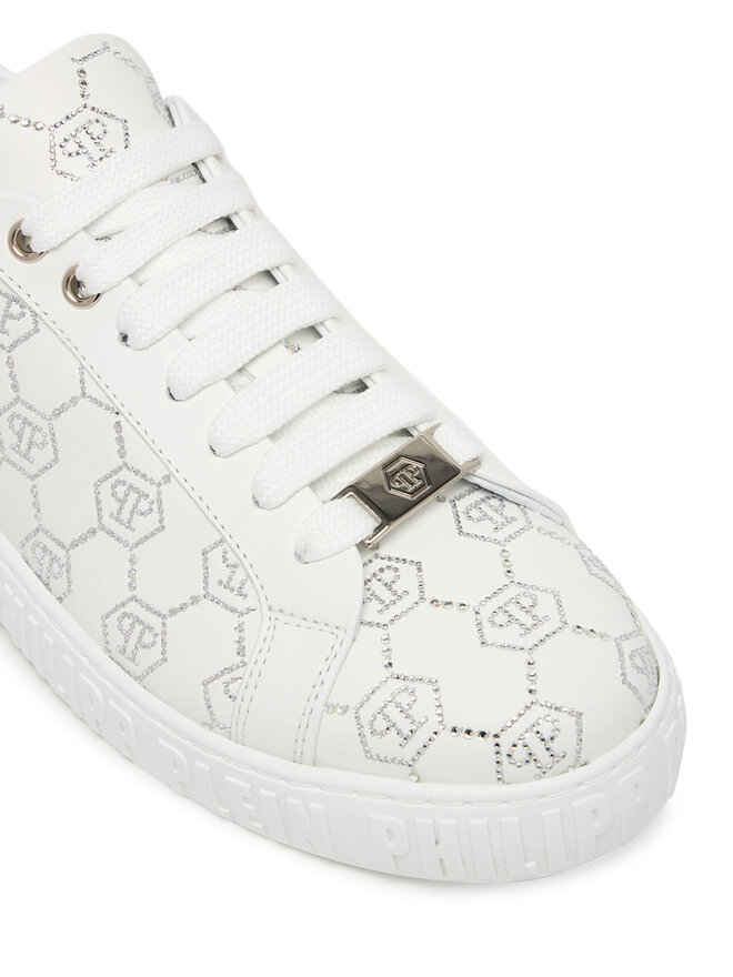 PHILIPP PLEIN Снікерcи PHILIPP PLEIN SAFS USC0920 PLE005N Білий