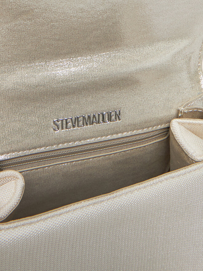 Steve Madden Ročna torba Steve Madden Bdiego-R SM13001346 Srebrna