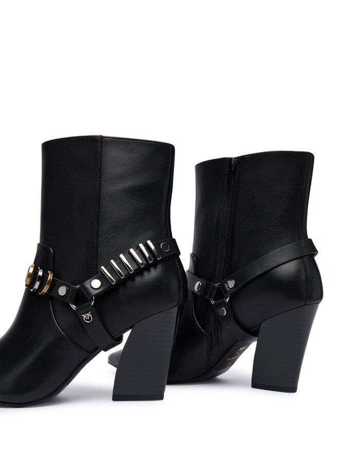 PINKO Stiefeletten PINKO Viola 02 SD0417P001 Schwarz