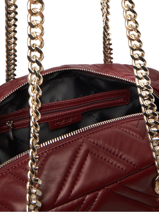 Nine West Handtasche Nine West CEO-ALICE-LA482-3468 Dunkelrot