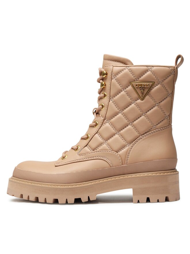 Guess Trapper stila apavi Guess Badae FL7BDE ELE10 Bēšs