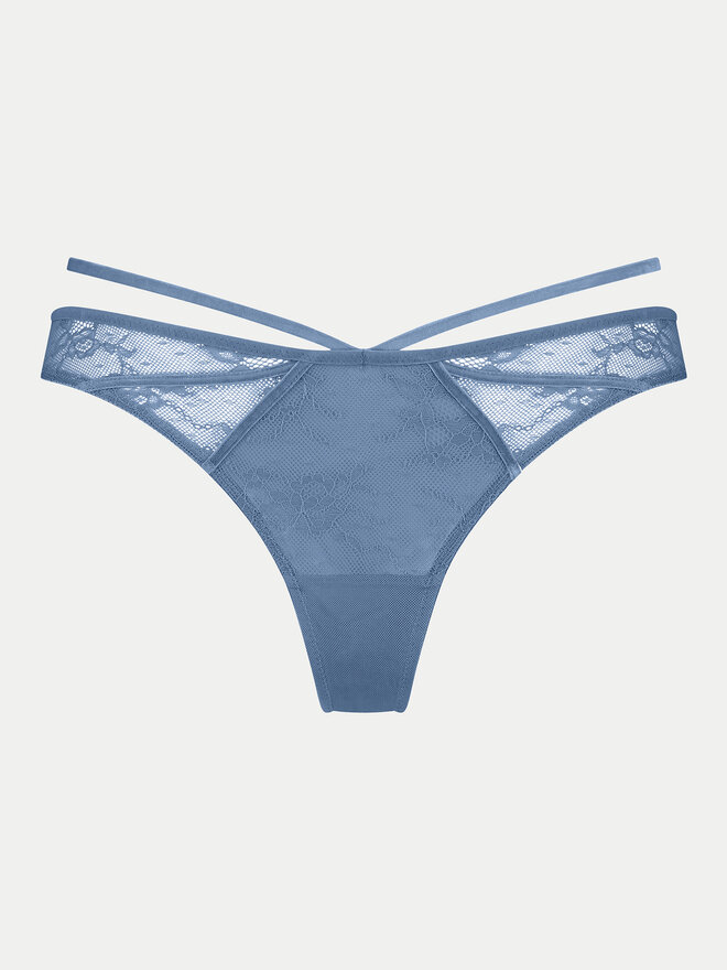 Hunkemöller Hunkemöller Στρίνγκ Molly 204622 Μπλε