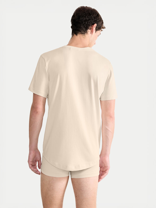 Sloggi Sloggi Póló 10215508 Bézs Regular Fit