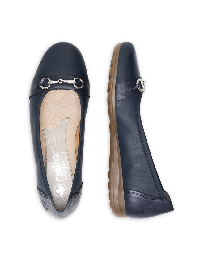 Rieker Bailarinas Rieker L9360-14 Azul marino