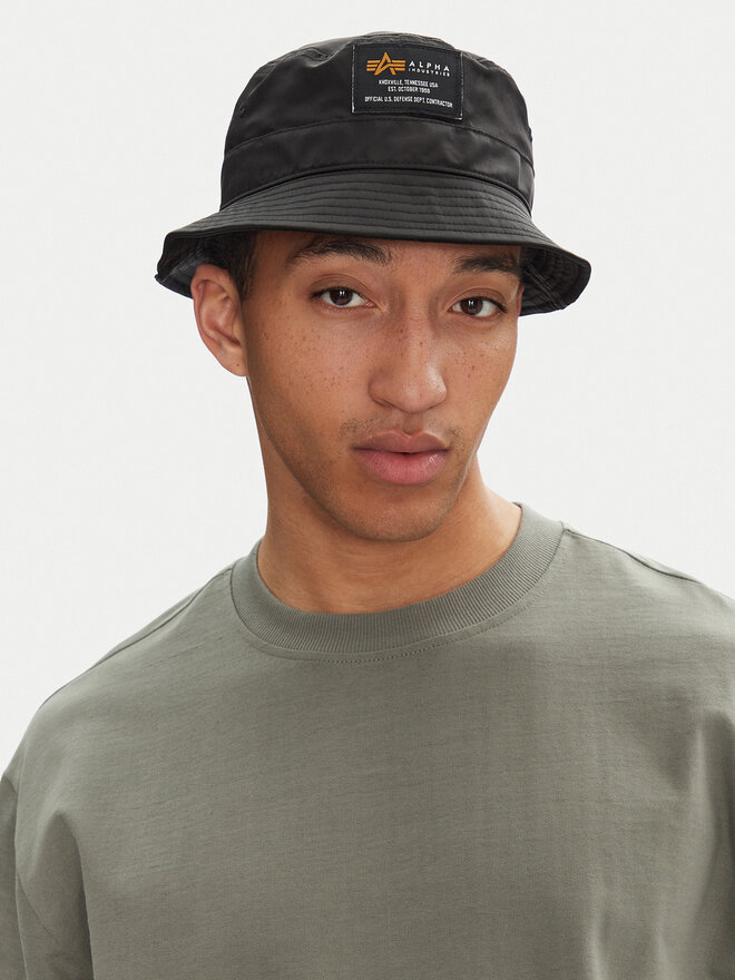 Alpha Industries Kapelusz Alpha Industries Crew Bucket 116912 Czarny