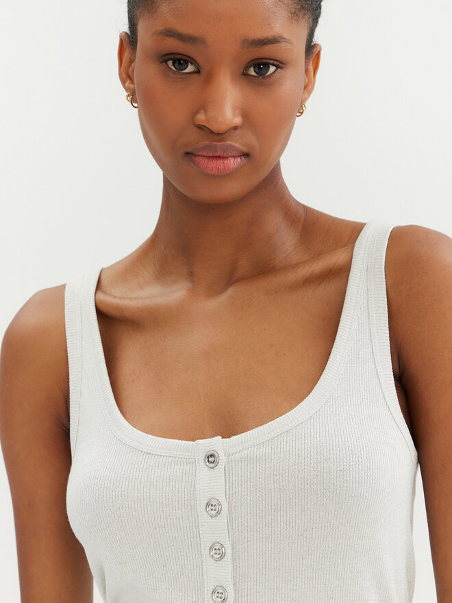 PINKO PINKO Top 104649 A2CQ Grau Regular Fit