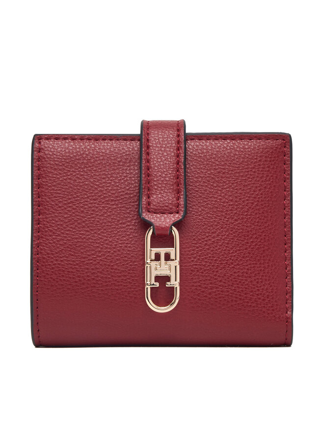 Tommy Hilfiger Geldbörse Tommy Hilfiger Th Libre Bifold AW0AW18934 Rot