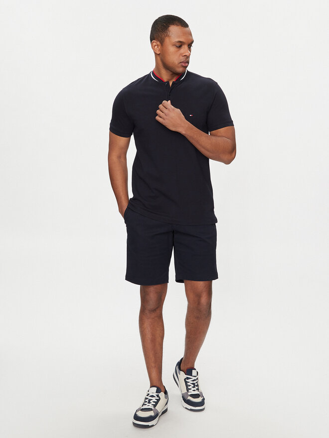 Tommy Hilfiger Tommy Hilfiger Pólóing Mao MW0MW34752 Sötétkék Slim Fit