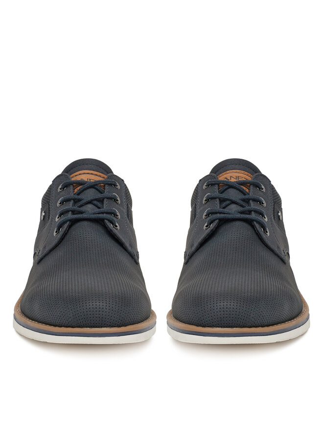 Lanetti Pantofi Lanetti LINOS2-101 MBS Bleumarin
