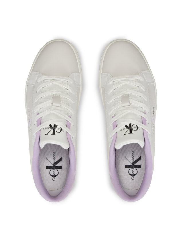 Calvin Klein Jeans Sneakers Calvin Klein Jeans Classic Cupsole Lowlaceup Lth Wn YW0YW01444 Bianco