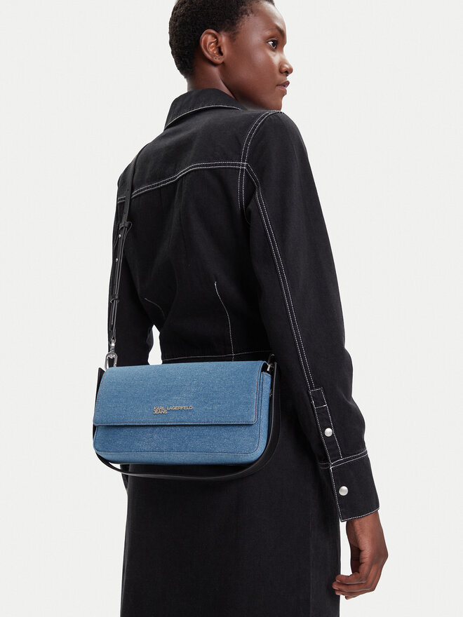 Karl Lagerfeld Jeans Handtasche Karl Lagerfeld Jeans A3W30326 Blau