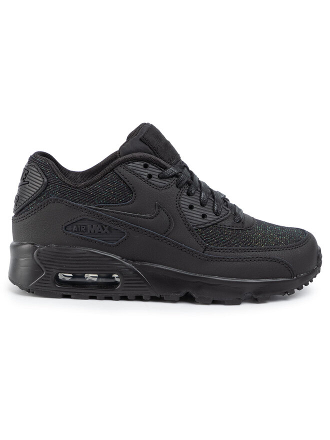 Sneakers Nike Air Max 90 Se Mesh GS 880305 002 Schwarz eschuhe