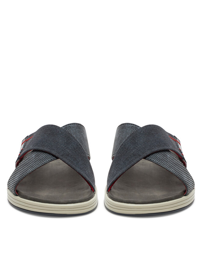 Rieker Klapki Rieker 29086-15 Granatowy