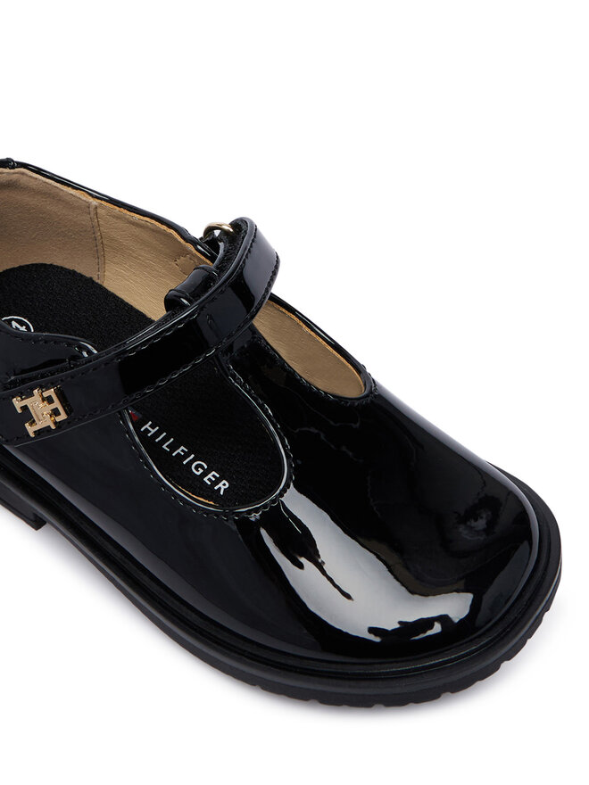 Tommy Hilfiger Halbschuhe Tommy Hilfiger Low Cut Shoe T1A4-35126-0774 Schwarz