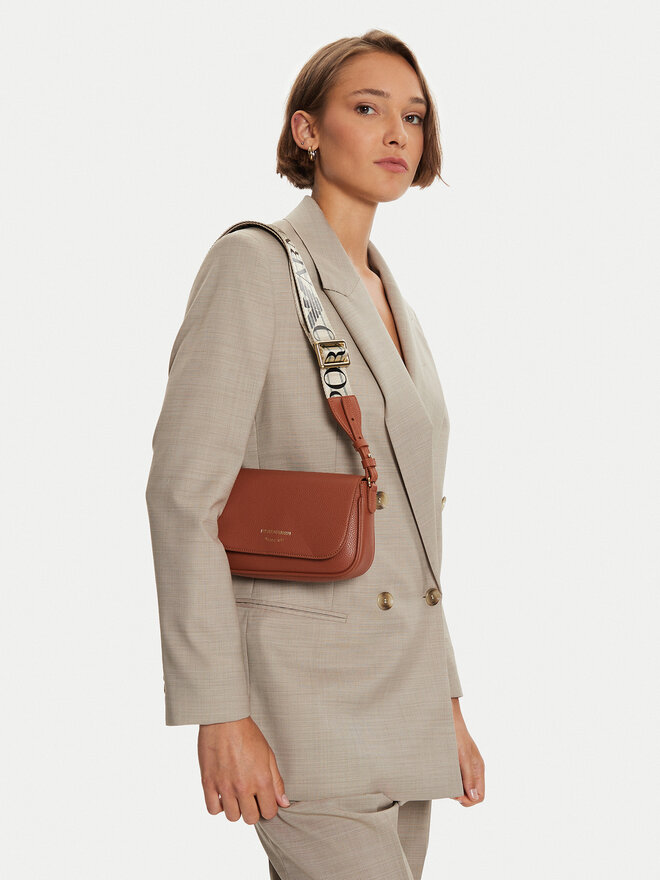 Emporio Armani Ročna torba Emporio Armani EW000538 AF12103 M6030 Rjava