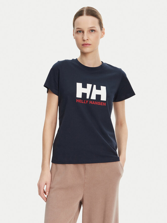 Helly Hansen Helly Hansen Majica Logo 54593 Mornarsko modra Regular Fit