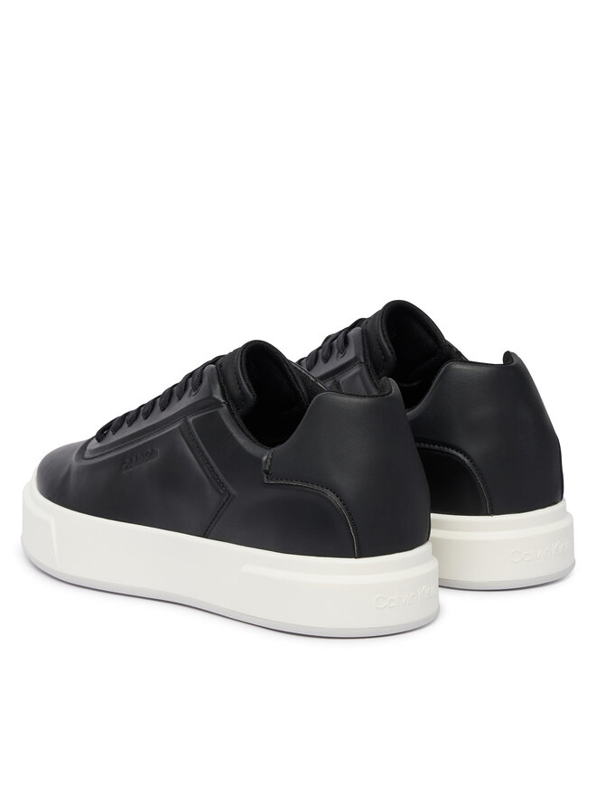 Calvin Klein Sneakers Calvin Klein Basket Cupsole Oxf Lup Hf Lth YM0YM01452 Schwarz