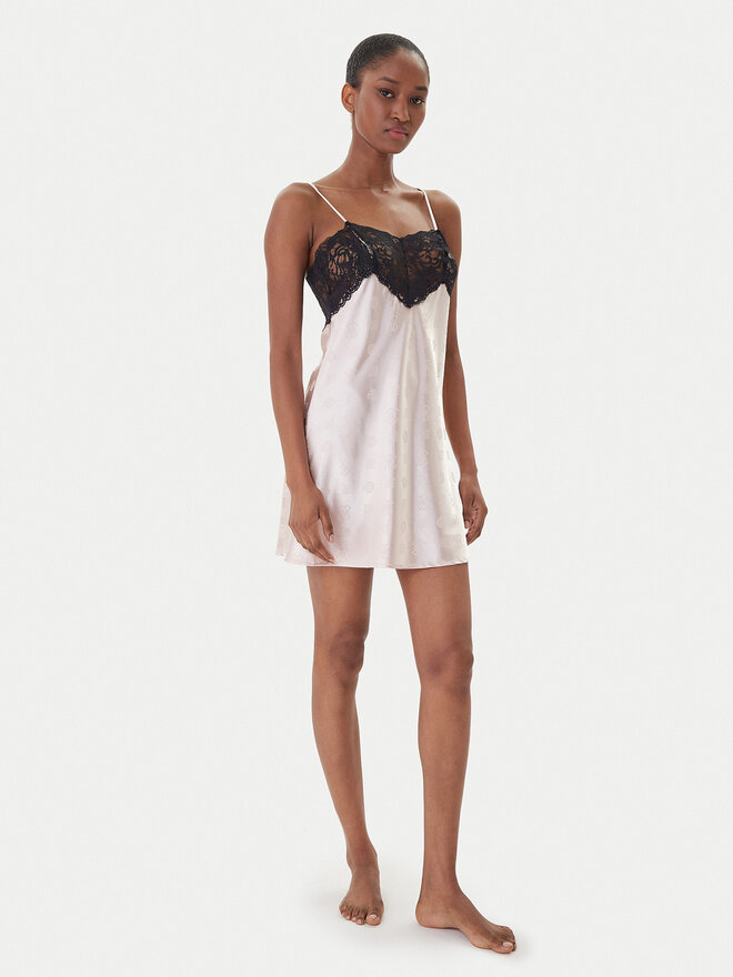 Guess Guess Spavaćica O5BX02 W4732 Ružičasta Regular Fit