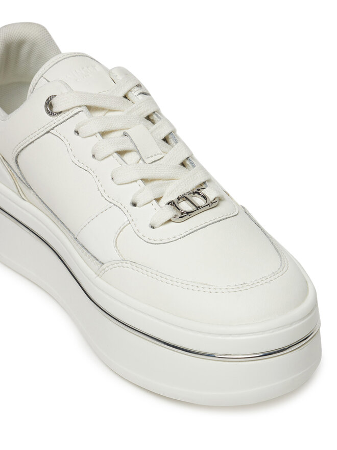 TWINSET Сникърси TWINSET 251TCP014 Бял