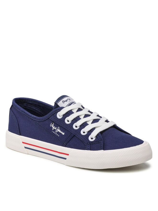 Pepe Jeans Πάνινα παπούτσια Pepe Jeans Brady W Basic PLS31287 Σκούρο μπλε