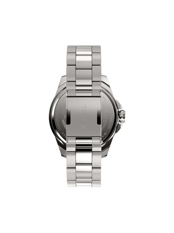 Timex Hodinky Timex Essex Multifunction TW2W79900 Stříbrná