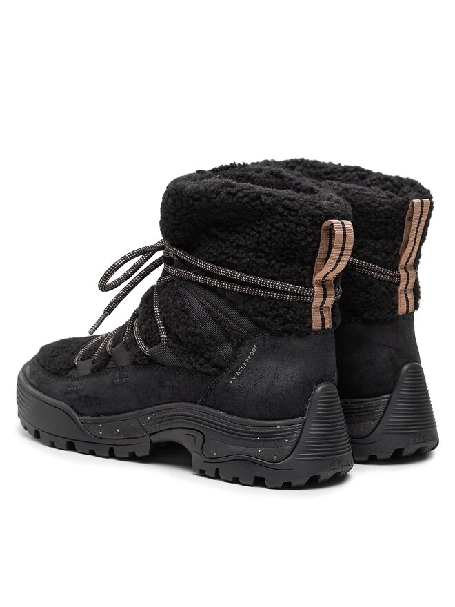 Clarks Škornji za sneg Clarks Althike Up Wp 261734064 Črna