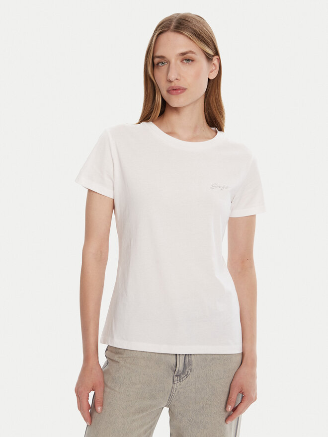BOSS BOSS Camiseta 50549184 Blanco Regular Fit