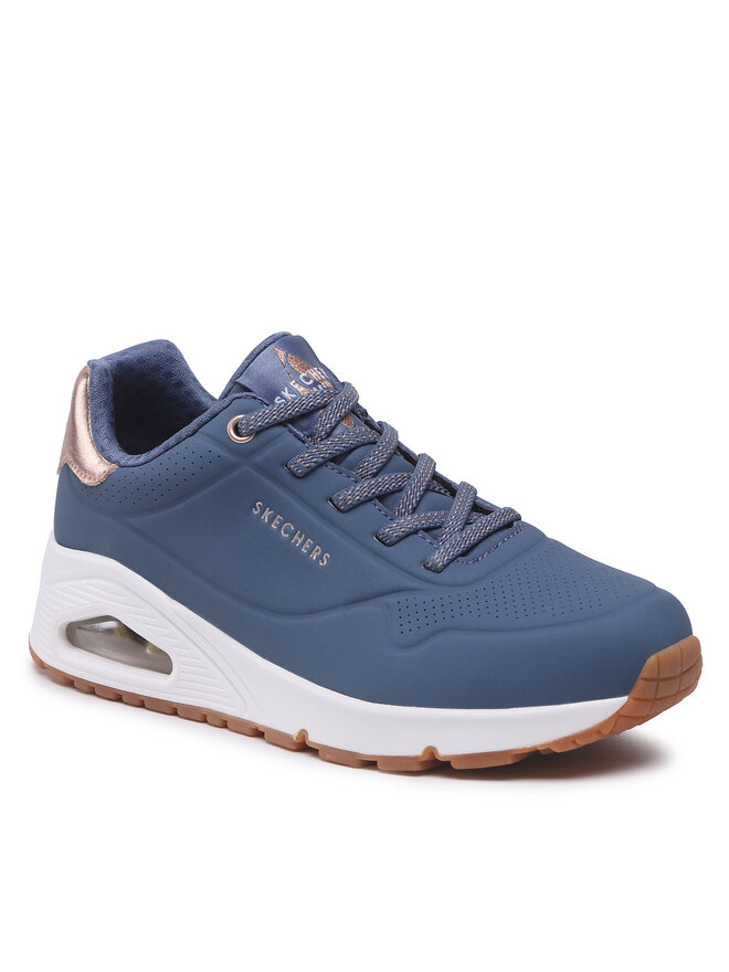 Skechers Sneakersy Skechers Shimmer Away 155196/NVY Granatowy