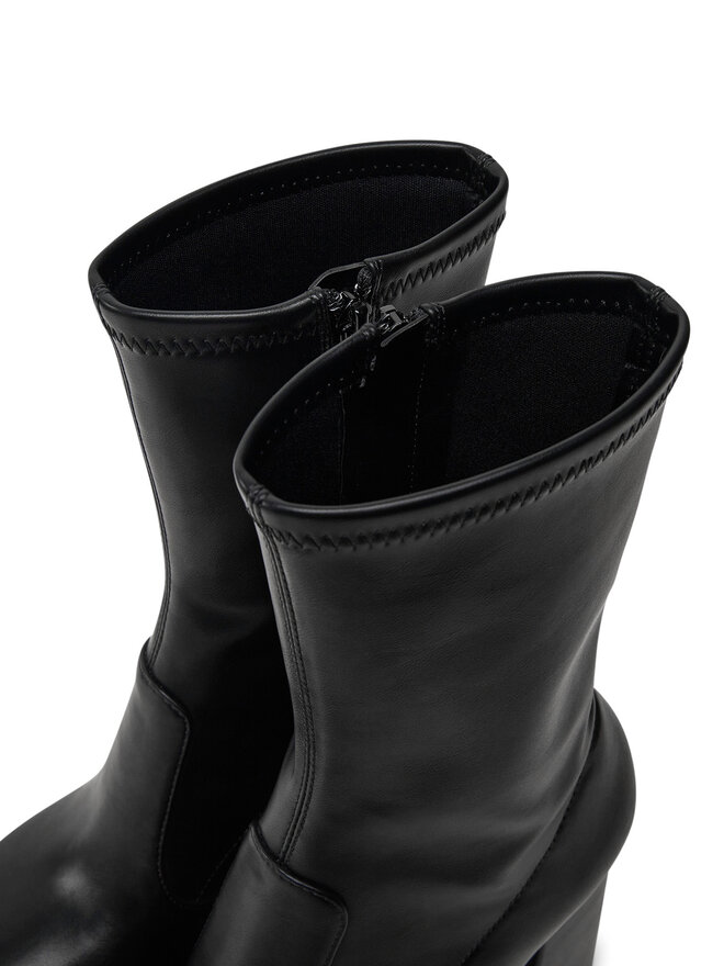 Buffalo Stiefeletten Buffalo May W Sock 1220030 Schwarz