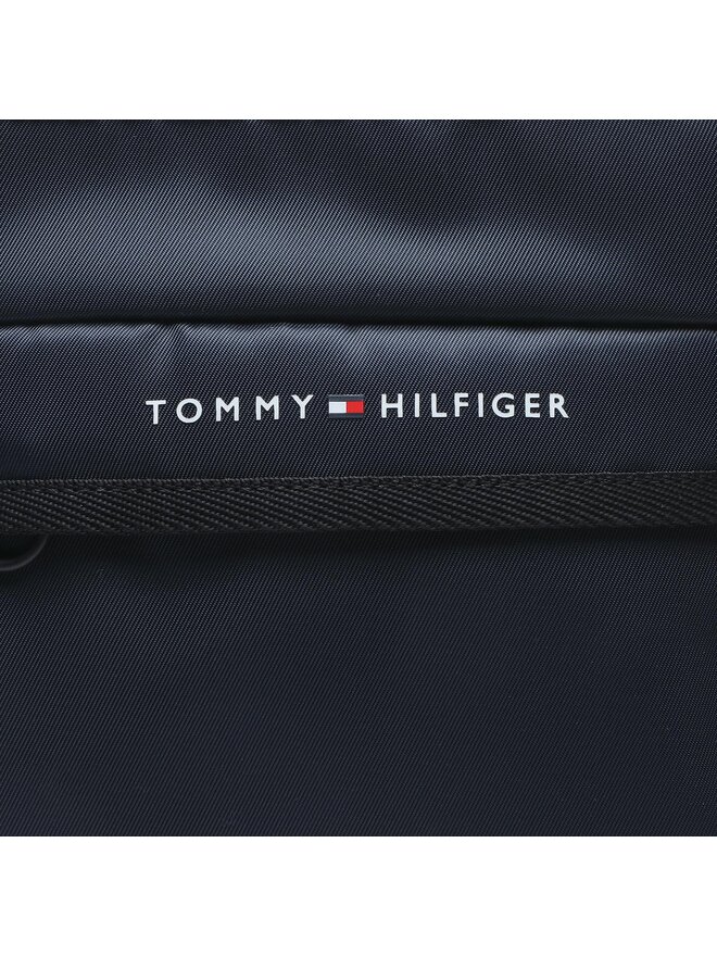 Tommy Hilfiger Плоска сумка Tommy Hilfiger Skyline Mini Crossover AM0AM10915 Cиній