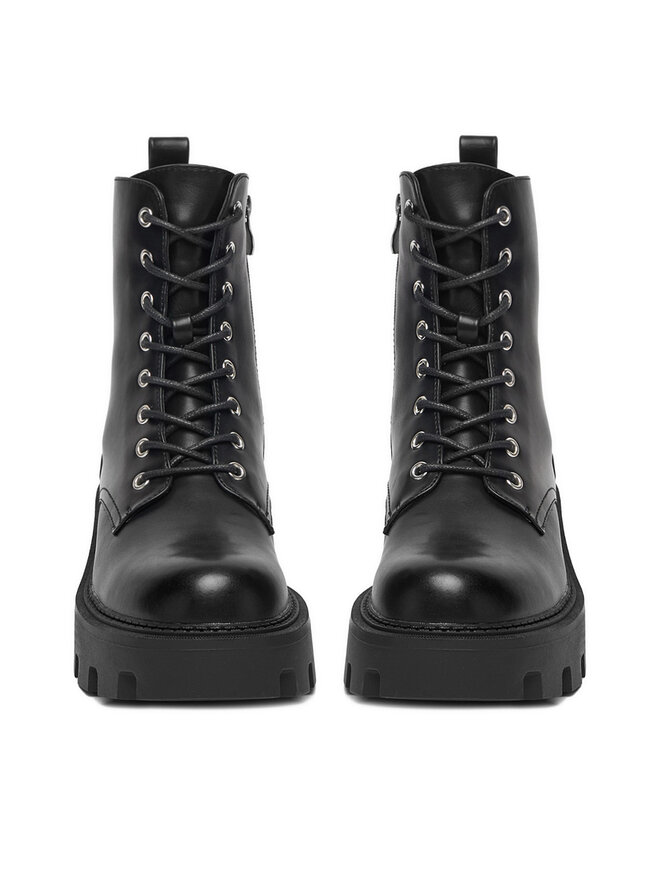 DeeZee Schnürschuhe DeeZee 67091-3 Schwarz