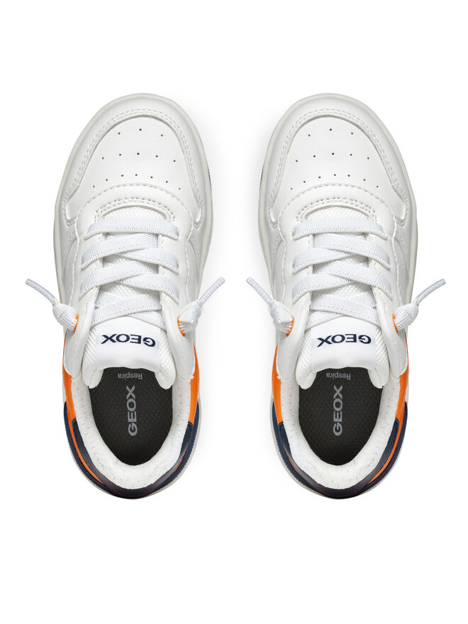 Geox Sneakersy Geox J Washiba J45LQB 5411 C1383 S Biały