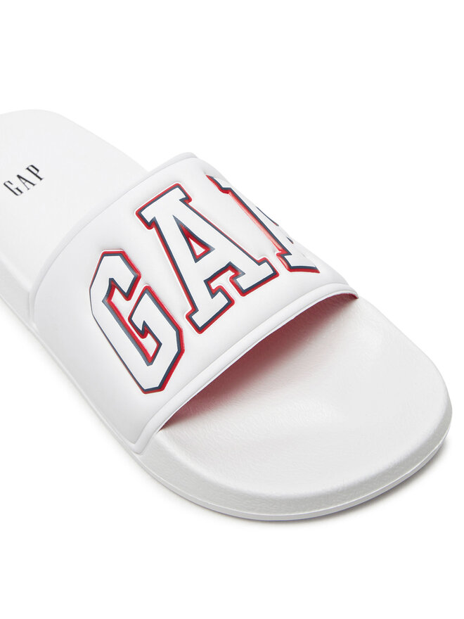 Gap Klapki Gap Austin Emb M GAQ001F1SMWHITGP Biały