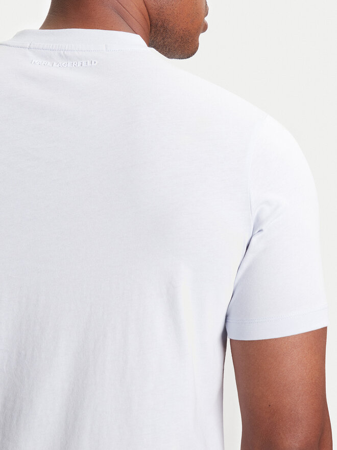 KARL LAGERFELD KARL LAGERFELD T-Shirt 755710 553224 Türkisfarben Slim Fit