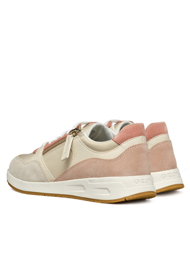 Geox Sneakersy Geox D Bulmya D36NQB 01122 C1SH6 Béžová