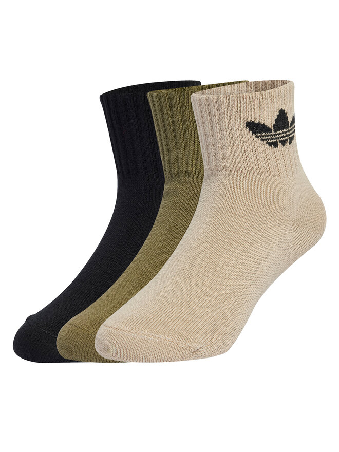adidas Σετ ψηλές κάλτσες παιδικές 3 τεμαχίων adidas JW2934 Έγχρωμο