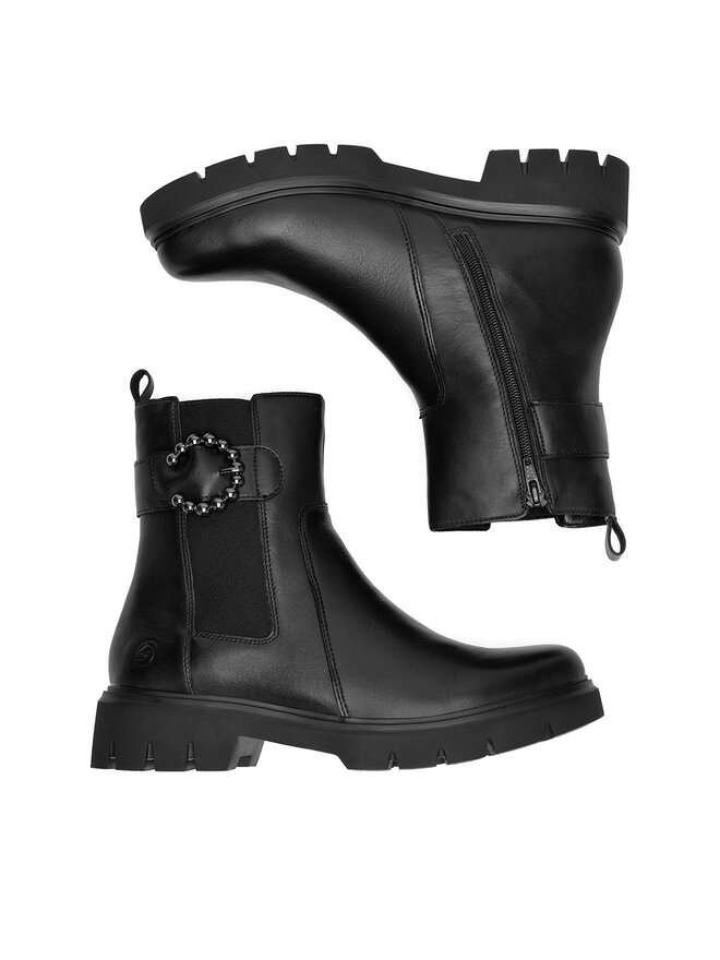 Remonte Stiefeletten Remonte D1W74-00 Schwarz